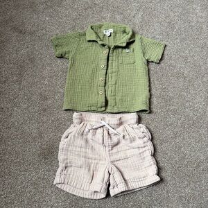 Baby Organic cotton summer outfit
